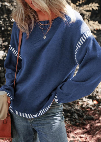 Marisa | Chic Contrast Sweater