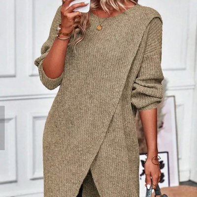 Olivia - Knitted Long Dress