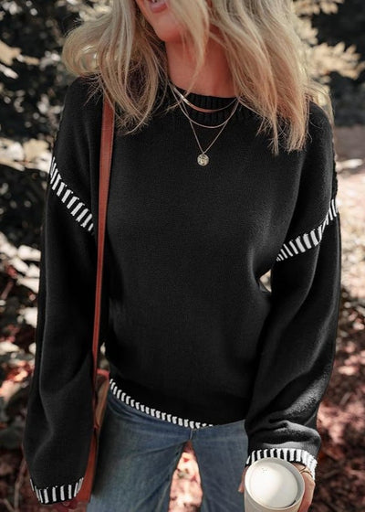 Marisa | Chic Contrast Sweater