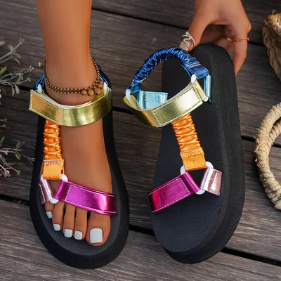 Aura | Iridescent Elevated Platform Sandal™