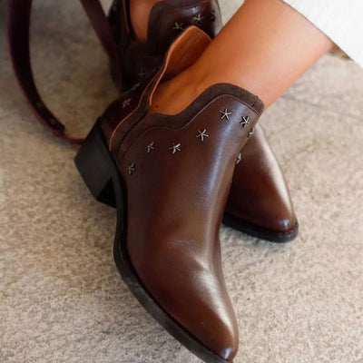 Evelyn | Western Boots With Studs