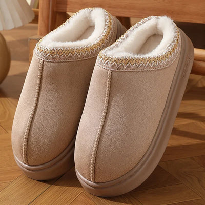 Chloe | Cozy Fluffy Platform Slippers™