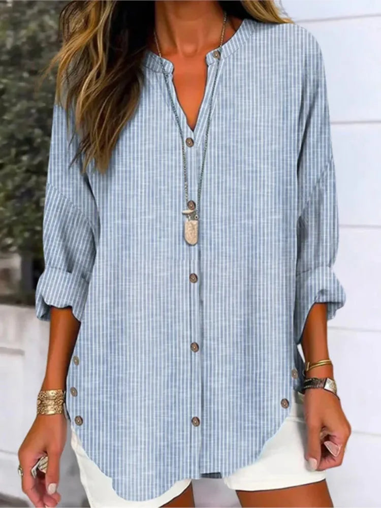 Rosalia | Vintage Stripe Blouse