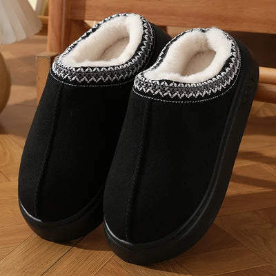 Chloe | Cozy Fluffy Platform Slippers™