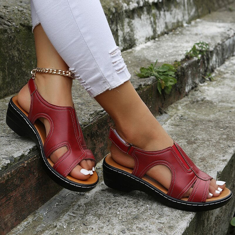 Jolie™ Orthopedic Leather Sandals