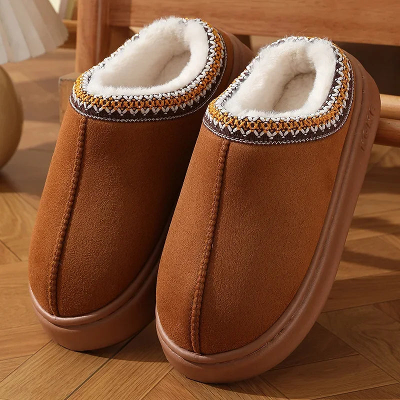 Chloe | Cozy Fluffy Platform Slippers™