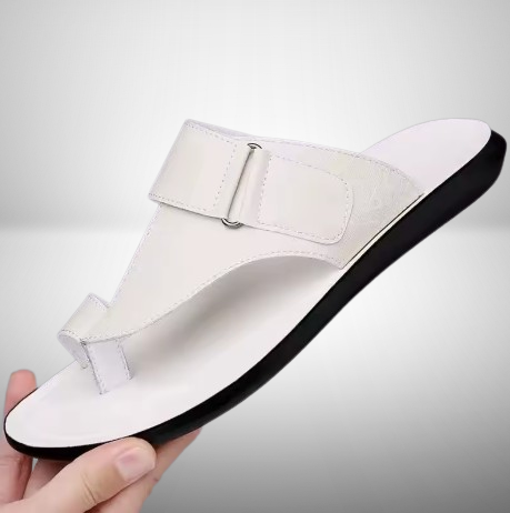 Callen Luxe™ | Premium Bare Leather Sandals