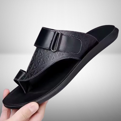 Callen Luxe™ | Premium Bare Leather Sandals