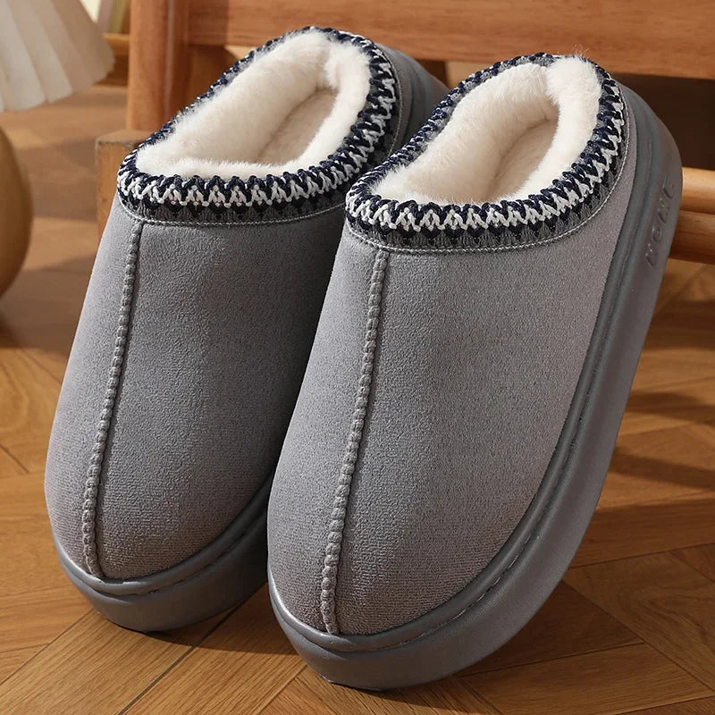 Chloe | Cozy Fluffy Platform Slippers™