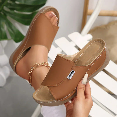 "Selene | Comfort-Focused Wedge Heel Sandals™"