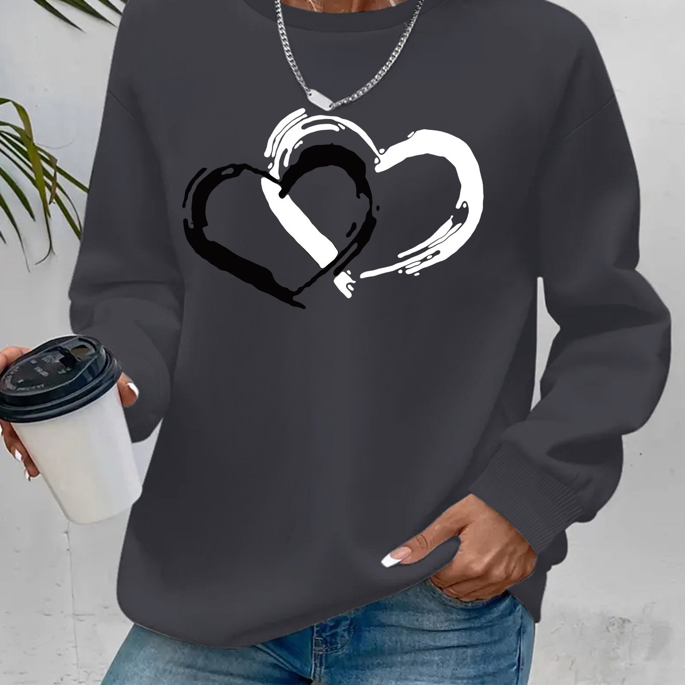 Sharyn - Elegant Heart Sweater