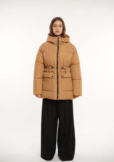 EVA | HOODED PUFFER JACKET SPLASHPROOF