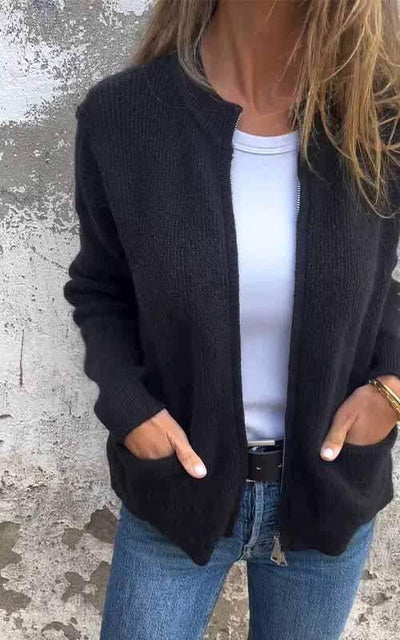 Marcia™ - Cozy Zip-Up Sweater