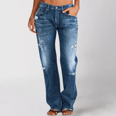 Eveline - Relaxed Fit Wide-Leg Jeans