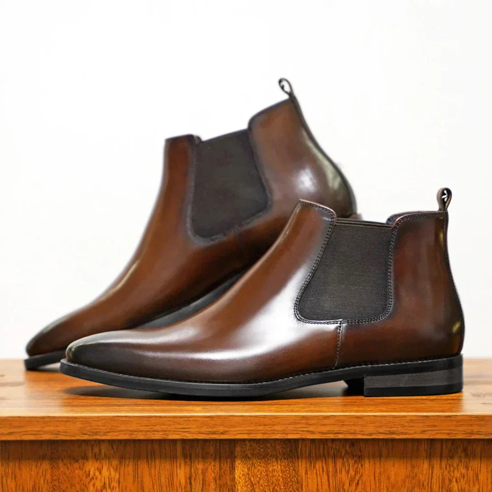 Break™ | Refined Leather Chelsea Boots