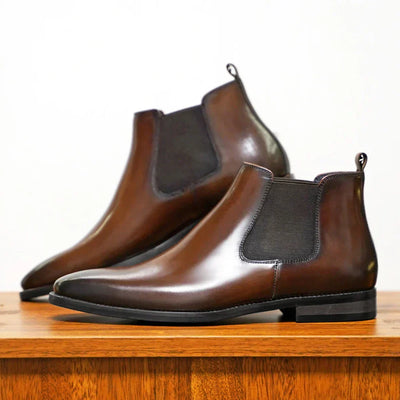 Break™ | Sophisticated Leather Chelsea Boots
